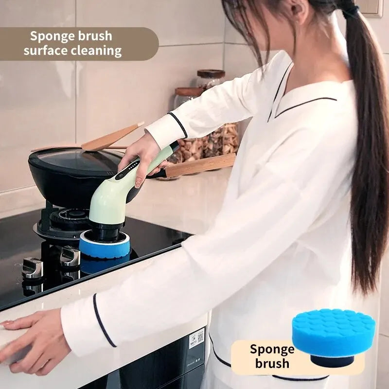 Sonic Multifunctional Electric Scrubber Brush