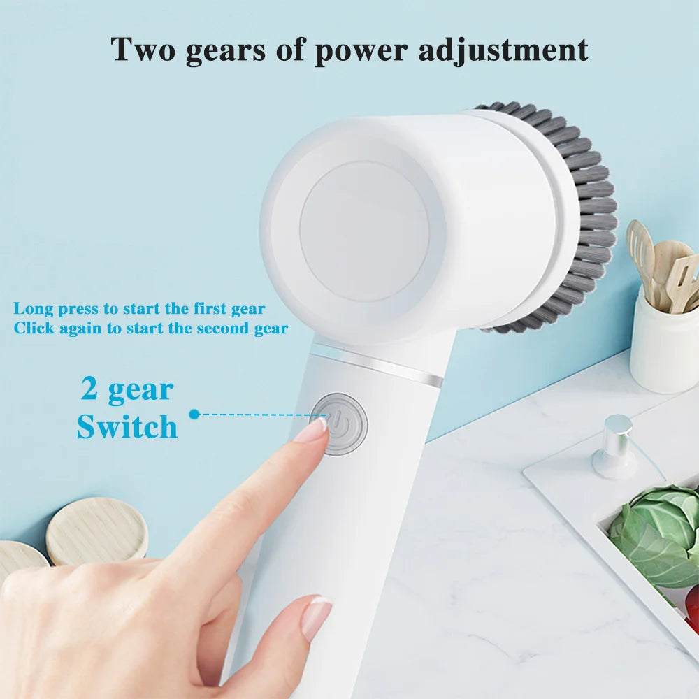 Sonic Multifunctional Handheld Cleaning Brush